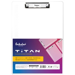 Scholar TITAN Clear Exam Board - 24 x 36 cm - EXB-T